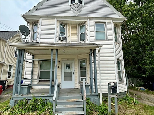 3180 W 90th St, Cleveland, OH 44102 - view of front of house with a porch