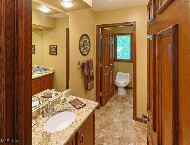 2307 Deerpath Dr, Sandusky, OH 44870 - full bathroom with vanity and toilet