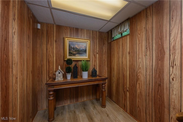 2436 Woodlawn Dr NW, Dover, OH 44622 - office space featuring wood walls and wood finished floors