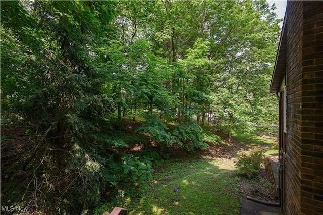 2436 Woodlawn Dr NW, Dover, OH 44622 - view of yard featuring a wooded view