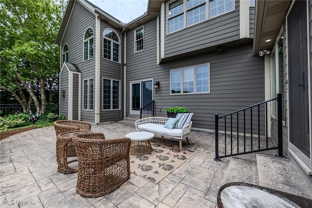 854 Crosstree Ln, Sandusky, OH 44870 - view of patio / terrace featuring entry steps