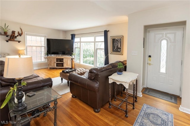 3678 Lynnfield Rd, Shaker Heights, OH 44122 - living room with wood finished floors and baseboards