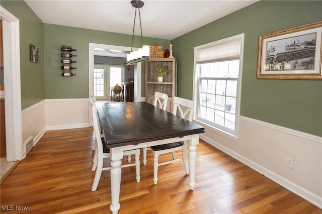 3678 Lynnfield Rd, Shaker Heights, OH 44122 - dining room with wood finished floors and a chandelier