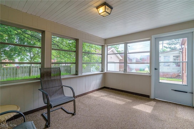 3975 Eastway Rd, South Euclid, OH 44118 - unfurnished sunroom featuring carpet floors