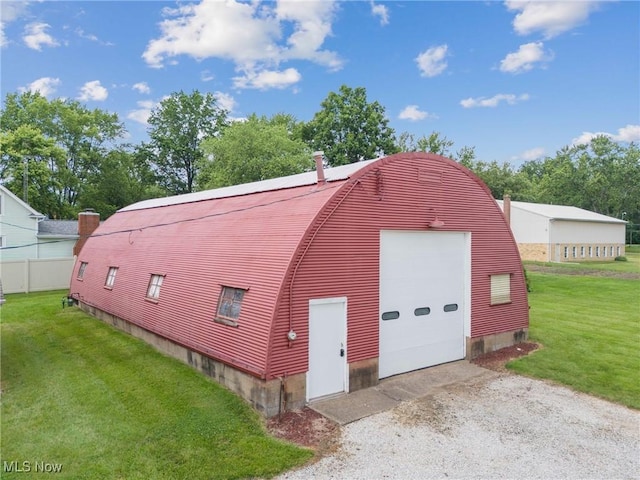 11861 Moffitt St SW, Massillon, OH 44647 - view of outdoor structure featuring driveway