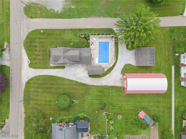 11861 Moffitt St SW, Massillon, OH 44647 - drone / aerial view of a pool area
