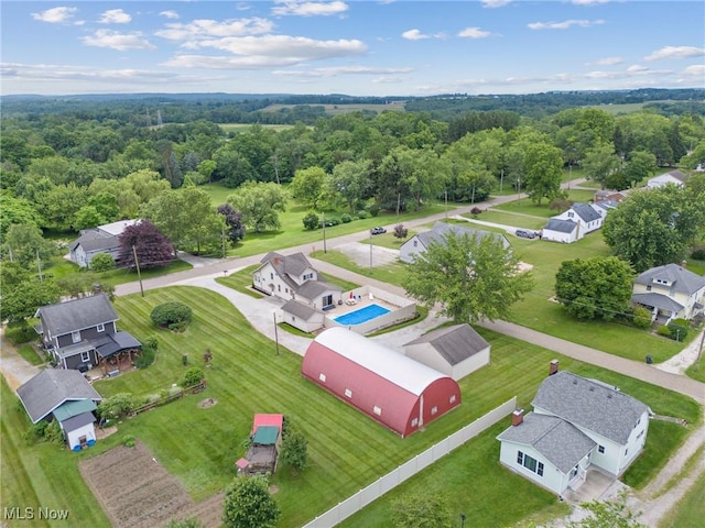 11861 Moffitt St SW, Massillon, OH 44647 - aerial perspective of suburban area with a forest
