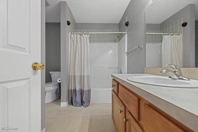 713 Gold Leaf, Streetsboro, OH 44241 - full bath featuring vanity, shower / tub combo, and tile patterned flooring