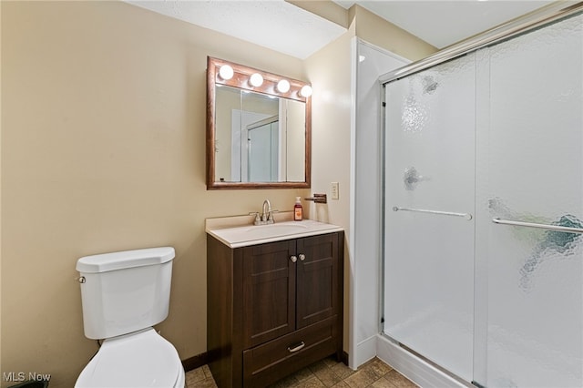 40698 Whitney Rd, Lagrange, OH 44050 - bathroom featuring a stall shower and vanity