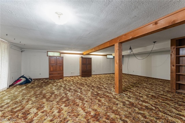 5352 Hills And Dales Rd NW, Canton, OH 44708 - finished below grade area featuring carpet and a textured ceiling