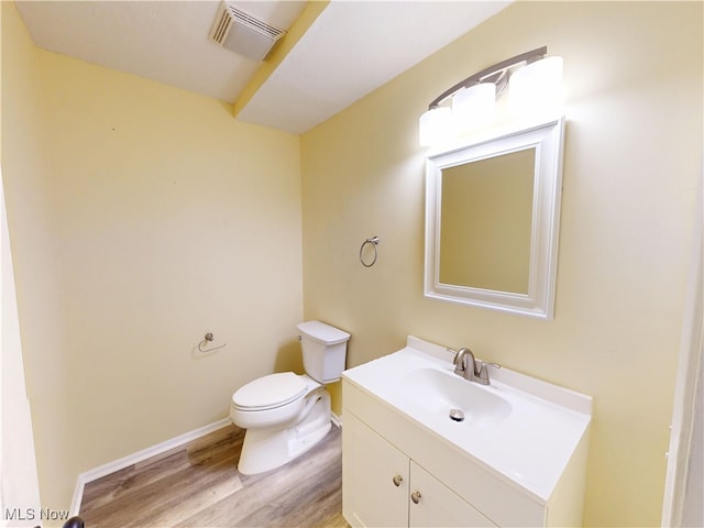 451 Edgewood Cir, Berea, OH 44017 - bathroom with vanity and wood finished floors