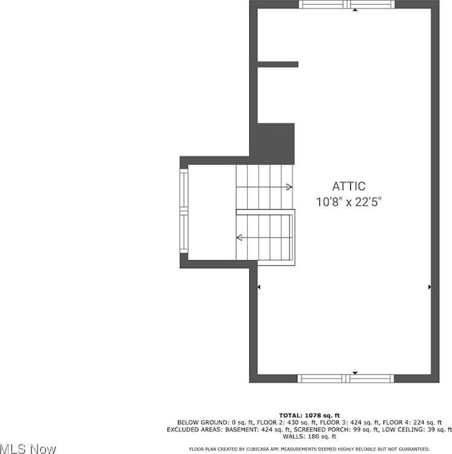 421 E Thornton St, Akron, OH 44311 - view of floor plan / room layout
