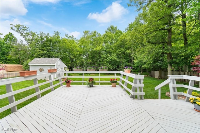 4270 Sir Robert Ave, North Royalton, OH 44133 - view of deck