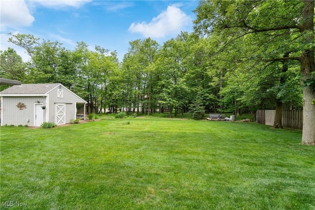 4270 Sir Robert Ave, North Royalton, OH 44133 - view of yard with a storage shed