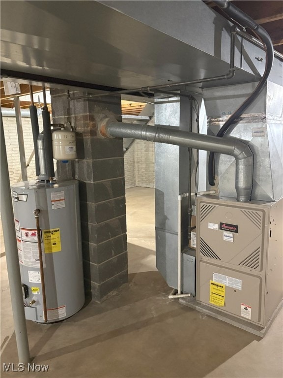 3611 Mark Dr, Broadview Heights, OH 44147 - utilities featuring gas water heater
