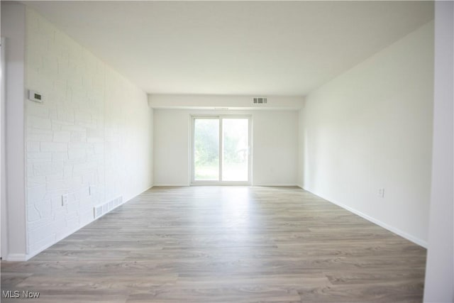 8507 Akins Rd Unit C-2, North Royalton, OH 44133 - empty room with wood finished floors