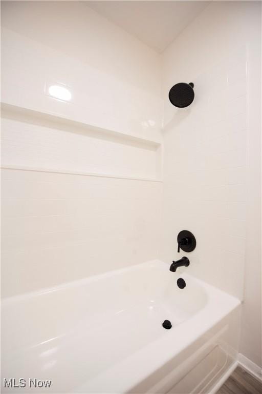 8507 Akins Rd Unit C-2, North Royalton, OH 44133 - full bathroom featuring tub / shower combination and wood finished floors