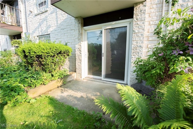 8507 Akins Rd Unit C-2, North Royalton, OH 44133 - property entrance with brick siding