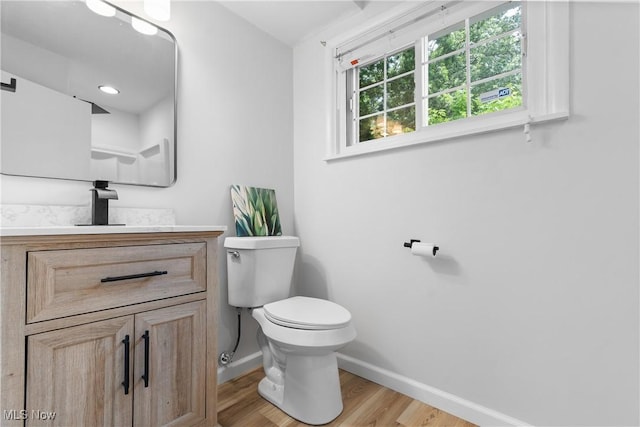 164 Goodview Ave, Akron, OH 44305 - half bath featuring wood finished floors and vanity