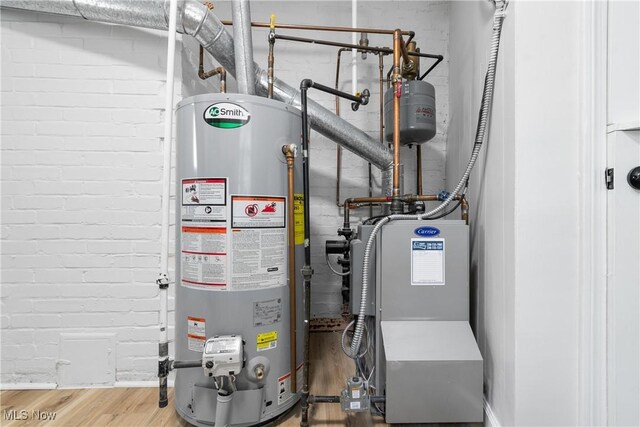 164 Goodview Ave, Akron, OH 44305 - utility room featuring water heater