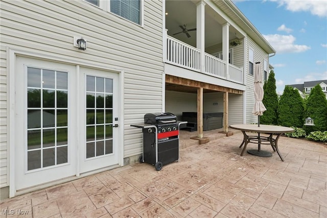 8488 Raya Ln, Streetsboro, OH 44241 - patio / terrace with a patio area, a grill, and outdoor dining area