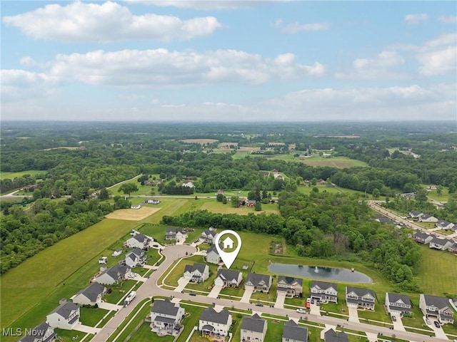 8488 Raya Ln, Streetsboro, OH 44241 - aerial view of residential area with a large body of water