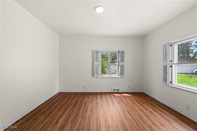 10808 Park Heights Ave, Garfield Heights, OH 44125 - spare room featuring plenty of natural light and wood finished floors