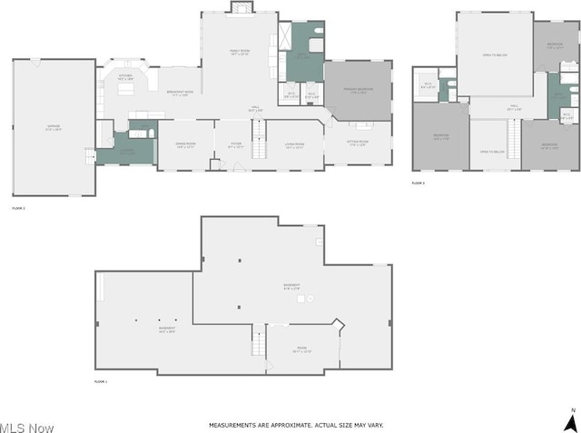 4035 Evergreen Ln, Richfield, OH 44286 - view of floor plan / room layout