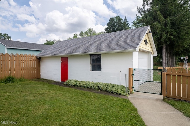 15459 Serfass Rd, Doylestown, OH 44230 - view of outbuilding featuring a gate