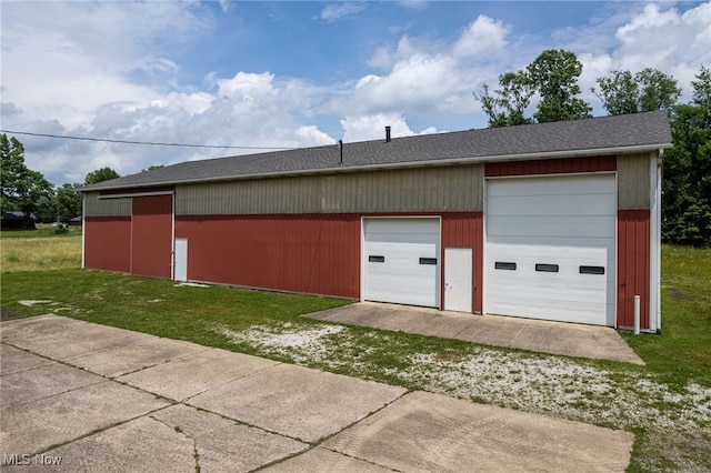15459 Serfass Rd, Doylestown, OH 44230 - view of detached garage