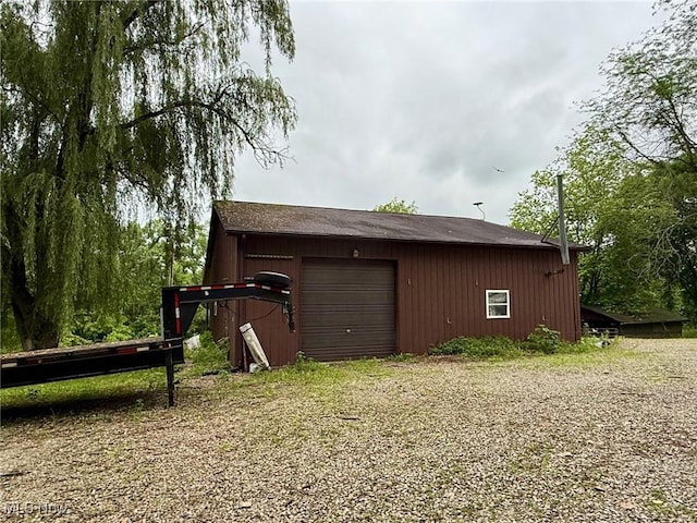 1550 Swift Rd, Waterford, OH 45786 - view of detached garage