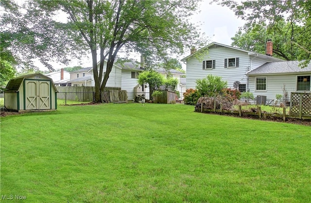 27008 Sweetbriar Dr, North Olmsted, OH 44070 - view of yard featuring a shed