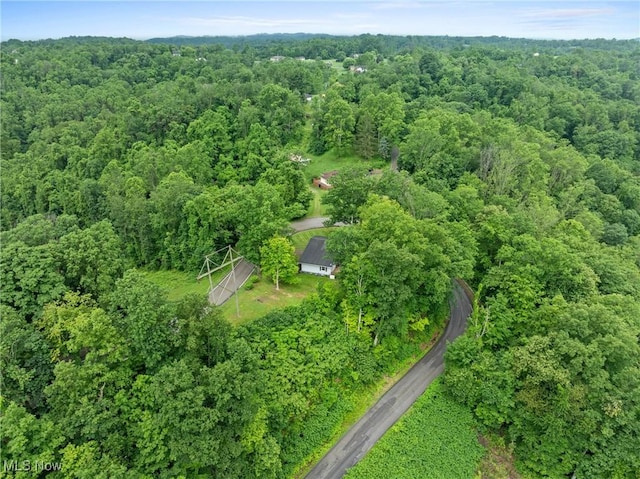 59937 Broadview Rd, Shadyside, OH 43947 - bird's eye view of a heavily wooded area