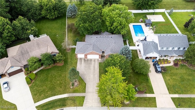 1012 Woodland Chase, Grafton, OH 44044 - aerial view of a pool