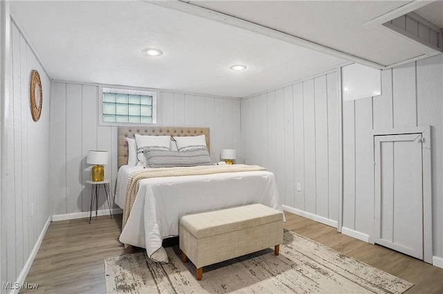 3382 Ormond Rd, Cleveland Heights, OH 44118 - bedroom with light wood-type flooring and recessed lighting