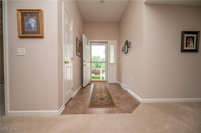125 Fitch Blvd Unit 263, Austintown, OH 44515 - doorway with tile patterned floors and carpet floors