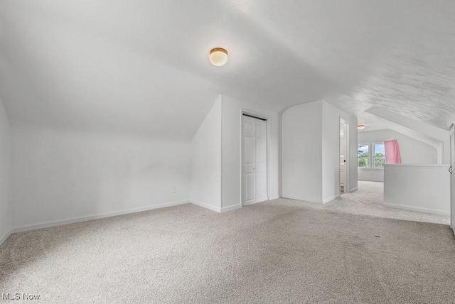 2515 Saratoga Ave SW, Canton, OH 44706 - additional living space featuring lofted ceiling and carpet flooring