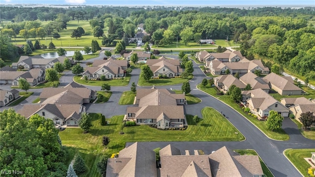 3845 Windsor Bridge Cir, Huron, OH 44839 - aerial view of property and surrounding area featuring nearby suburban area