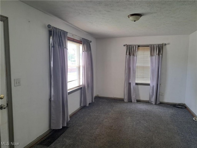 2239 N Ridge Rd E, Lorain, OH 44055 - spare room featuring a textured ceiling and carpet