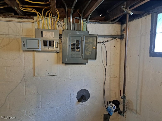 2239 N Ridge Rd E, Lorain, OH 44055 - utility room with electric panel