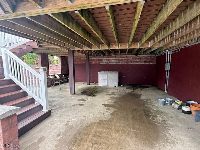 213 Highland Park, Bloomingdale, OH 43910 - view of patio / terrace featuring stairs