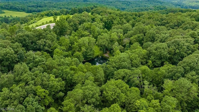 61342 High Hill Rd, Cambridge, OH 43725 - aerial view of a heavily wooded area
