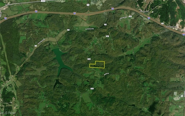 61342 High Hill Rd, Cambridge, OH 43725 - map of property location with property boundaries highlighted