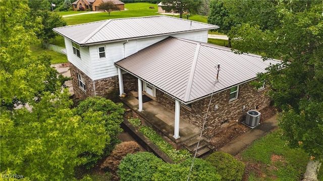 2691 State Route 339, Belpre, OH 45714 - aerial view of property and surrounding area