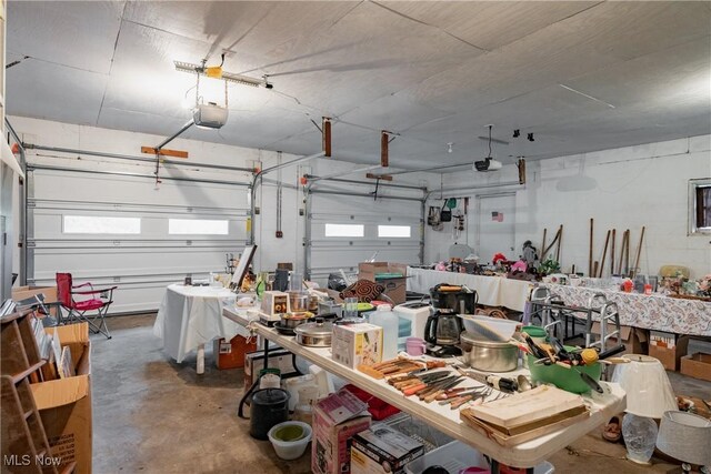 2691 State Route 339, Belpre, OH 45714 - garage featuring a garage door opener
