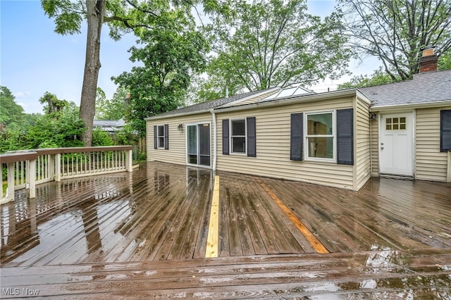 8743 Usher Rd, Olmsted Twp, OH 44138 - view of wooden deck