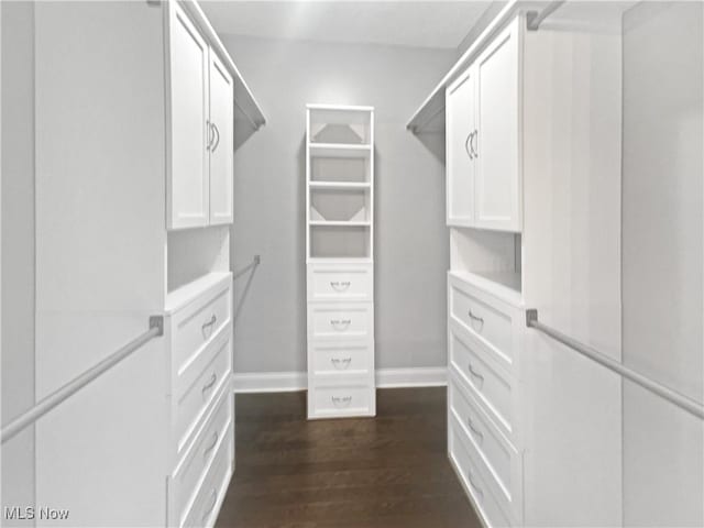 3217 Deborah Ct, Uniontown, OH 44685 - walk in closet with dark wood finished floors