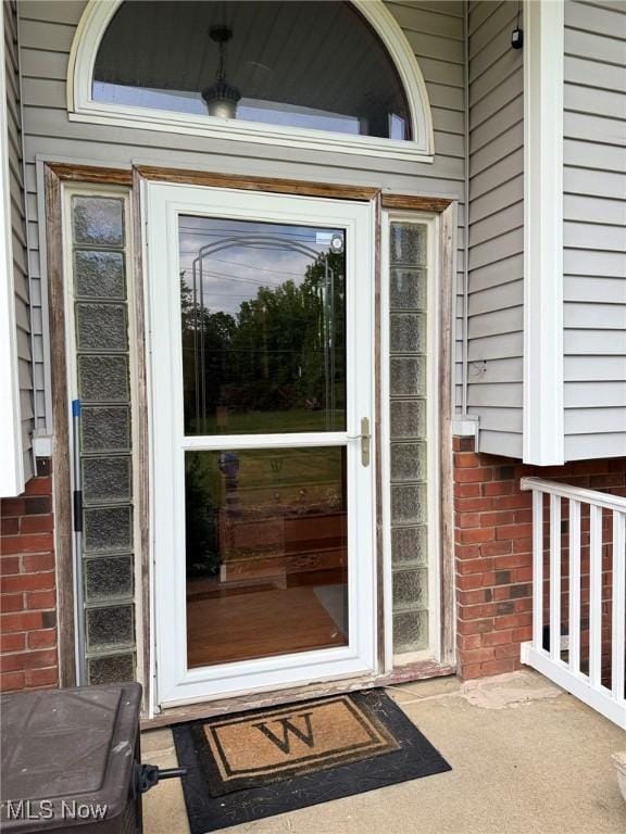 20684 Albion Rd, Strongsville, OH 44149 - view of exterior entry with brick siding