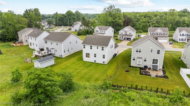 1809 Muirfield Ln, Painesville, OH 44077 - aerial perspective of suburban area