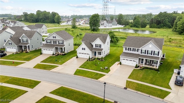 1809 Muirfield Ln, Painesville, OH 44077 - aerial view of residential area with a large body of water